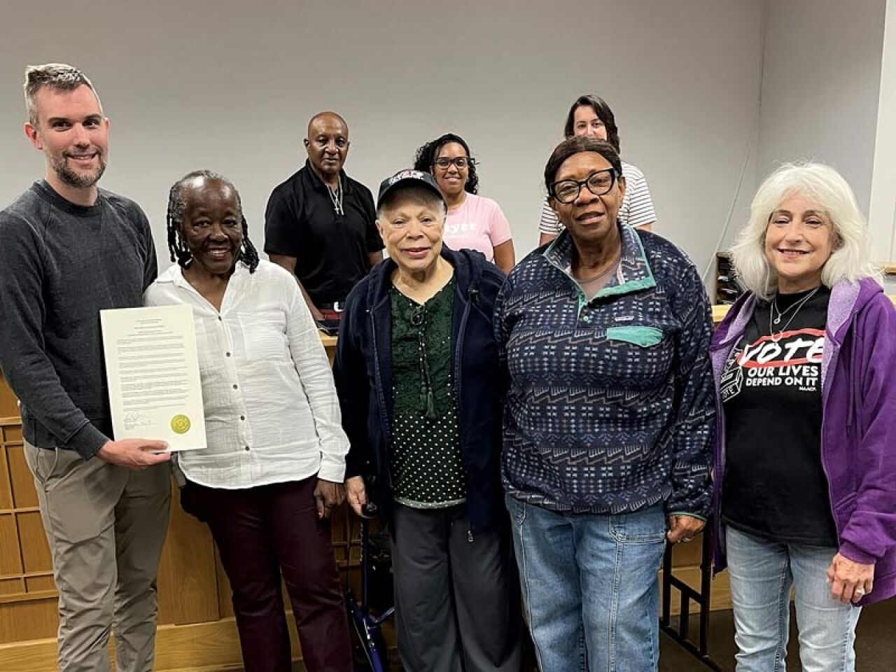 Ellenville Mayor Recognizes NAACP’s Voter Outreach
